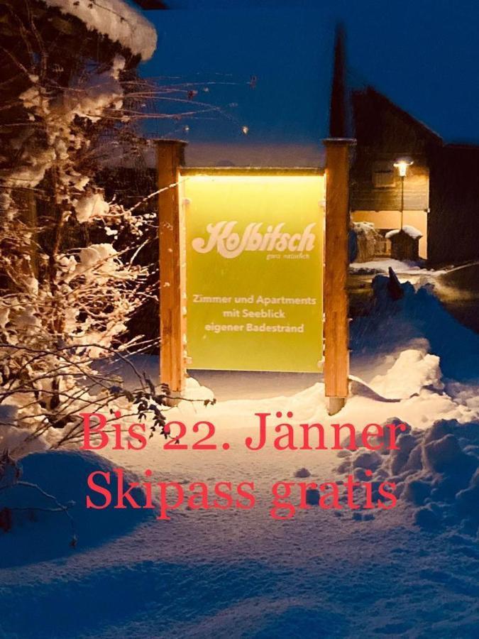 Kolbitsch Am Weissensee Ein Seeblick Der Verzaubert Inklusive Premiumcard Exteriér fotografie